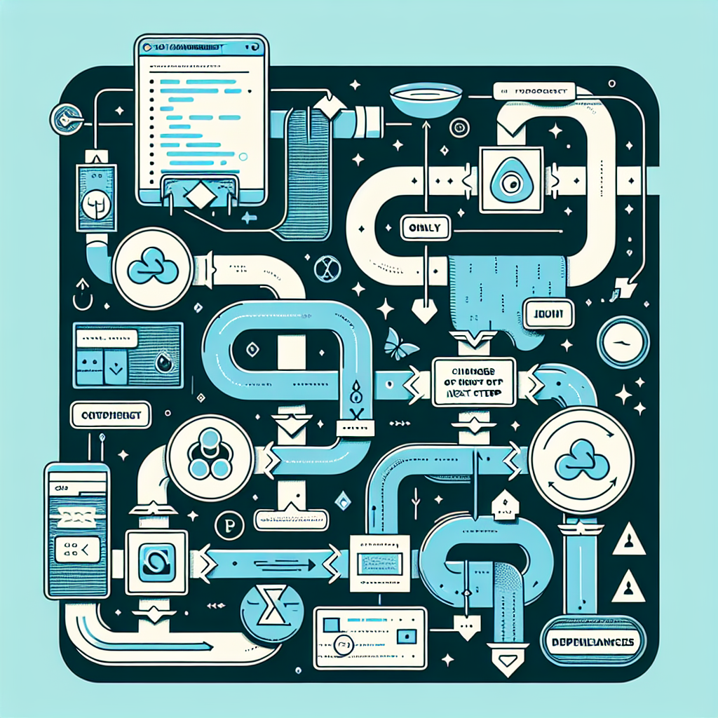 Visual representation of 45 workflow management -- only run next step if dependencies have been fulfilled
