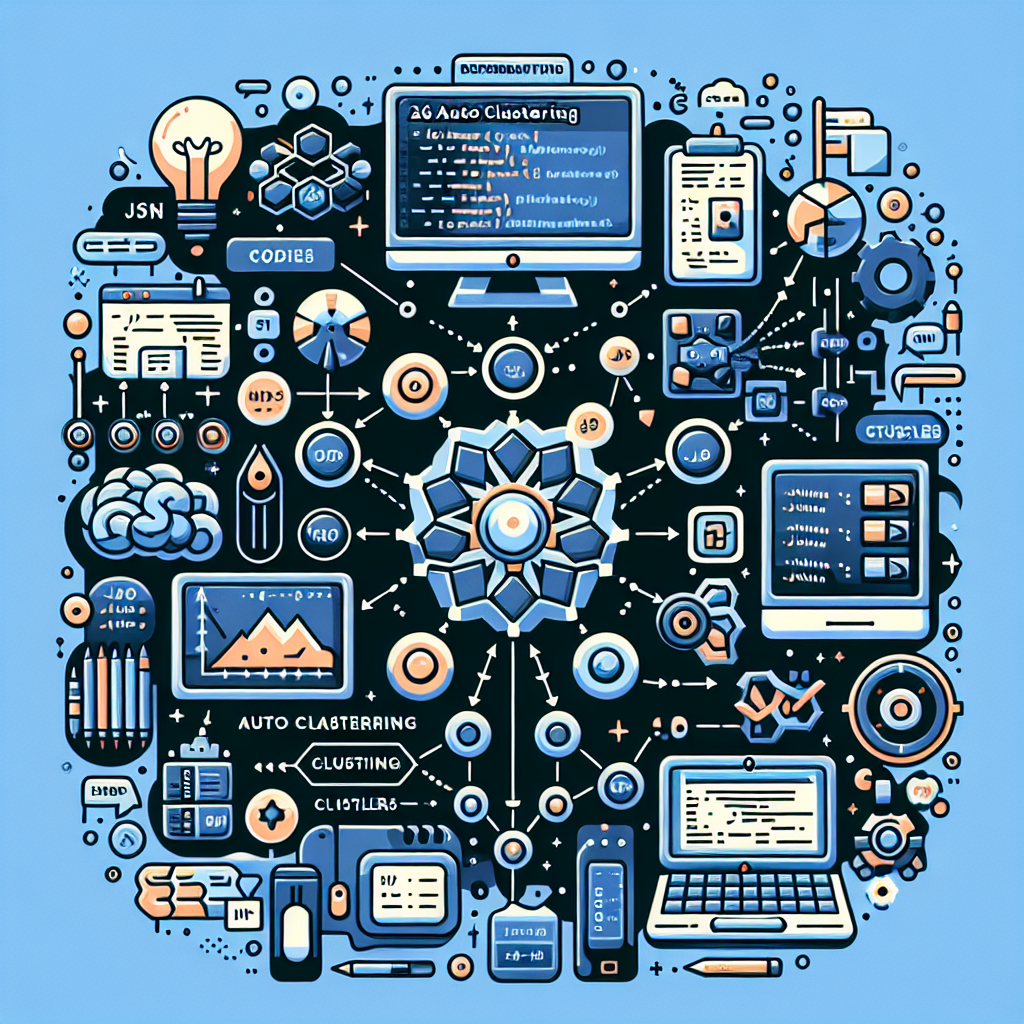 Visual representation of 26 auto clustering