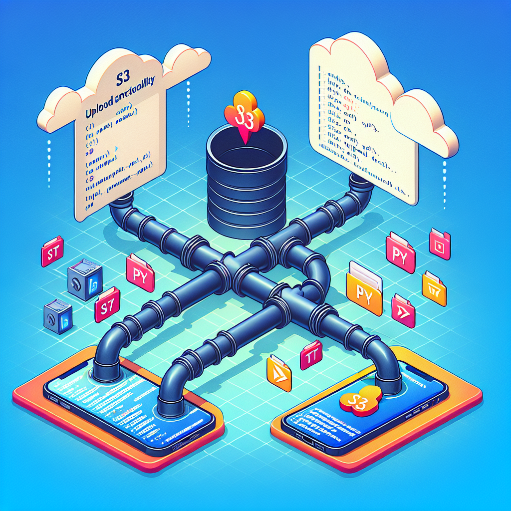 Visual representation of feat: Add S3 upload functionality for pipeline test outputs